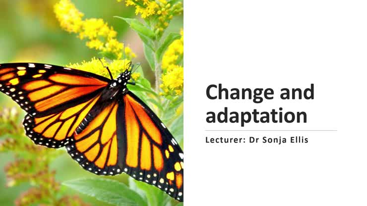 HMDEV100 Change and adaptation