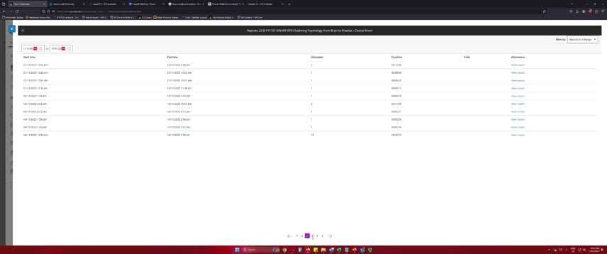 Collaborate - extracting reports