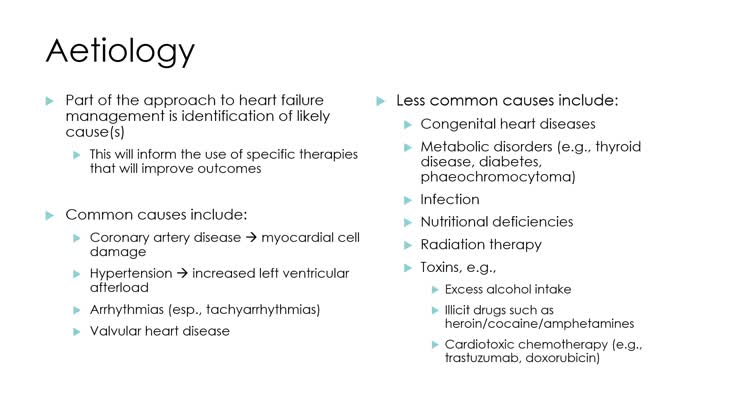 Heart Failure Intro Part 2 Lecture