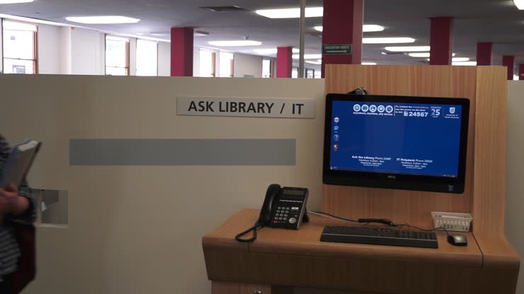 Getting help in the Library