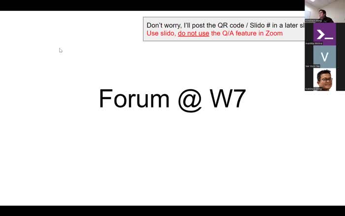 Forum @ W7