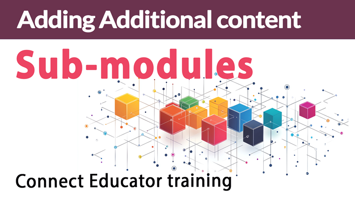 Additional content: Adding and managing sub-modules